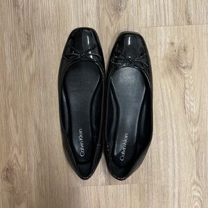 Calvin Klein Black Flats